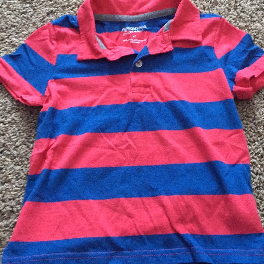 Striped Arizona polo shirt size 4T